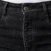 Damen Straight-Jeans mit weitem Bein