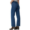 Damen Straight-Jeans mit weitem Bein