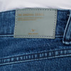 Damen Straight-Jeans mit weitem Bein