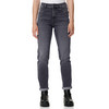 Damen Mom-Jeans mit Used-Waschung