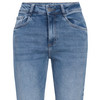 Damen Mom-Jeans mit Used-Waschung