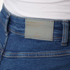 Dames-Mom-jeans met used-was
