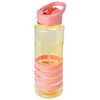 Trinkflasche mit Strohhalm