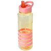 Trinkflasche mit Strohhalm