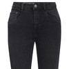 Damen Straight-Jeans mit Used-Waschung