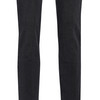 Damen Straight-Jeans mit Used-Waschung
