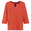 Damen Sweatshirt mit V-Ausschnitt
