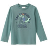 2 Jungen Langarmshirts mit Print