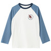 2 Jungen Langarmshirts mit Raglanärmeln