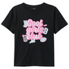 Mädchen T-Shirt mit Neon-Print