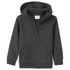 Jungen Sweatjacke im Basic-Look dunkelgrau