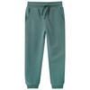 Jungen Jogginghose im Basic-Look dunkelgrün
