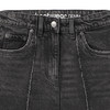 Mädchen Jeansrock im Used-Look