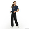 Mädchen Wide-Leg-Hose mit Elastikbund