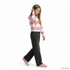 Mädchen Wide-Leg-Jeans mit verstellbarem Bund