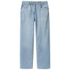 Mädchen Wide-Leg-Jeans mit verstellbarem Bund