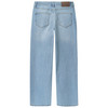 Mädchen Wide-Leg-Jeans mit verstellbarem Bund