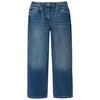 Mädchen Wide-Leg-Jeans mit verstellbarem Bund