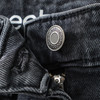 Mädchen Mom-Fit-Jeans mit verstellbarem Bund