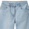 Mädchen Mom-Fit-Jeans mit verstellbarem Bund