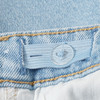 Mädchen Mom-Fit-Jeans mit verstellbarem Bund