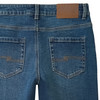 Jungen Straight-Jeans mit verstellbarem Bund