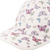 Mädchen Kappe mit Schmetterling-Allover