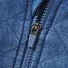 Baby Steppjacke in Denim-Optik
