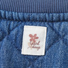 Baby Steppjacke in Denim-Optik