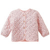 Baby Musselin-Steppjacke mit Print