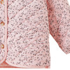 Baby Musselin-Steppjacke mit Print