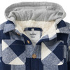 Baby Fleecejacke mit Kapuze