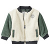 Baby Teddyjacke im College-Style