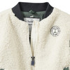 Baby Teddyjacke im College-Style