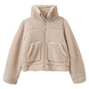 Mädchen Teddyjacke mit Kapuze