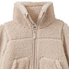 Mädchen Teddyjacke mit Kapuze