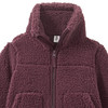 Mädchen Teddyjacke mit Kapuze