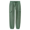 Jungen Jogginghose mit Cargotaschen dunkelgrün