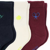 3 Paar Jungen Socken mit Stickerei