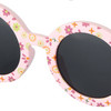 Mädchen Sonnenbrille mit Blumen-Print