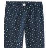 Mädchen-Leggings mit Blumen-Motiven allover