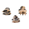 3 haarspeldjes in luipaardpatroon