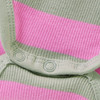 5 Baby Bodys mit Rippstruktur