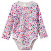 5 Baby Bodys mit Rippstruktur