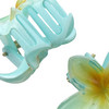 2 Haarklammern im Blüten-Design