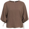 Damen Bluse mit Fledermausärmeln