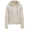Damen Strickfleece-Jacke mit Kapuze