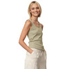 Damen Top aus Feinripp
