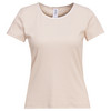 Dames-T-shirt van fijnrib