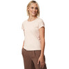 Dames-T-shirt van fijnrib